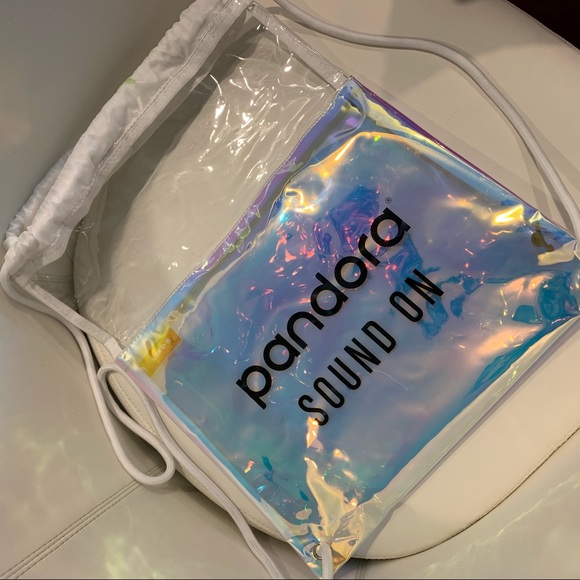 NOT FOR SALE Bumbershoot holo Pandoraclearbackpack - Picture 1 of 2